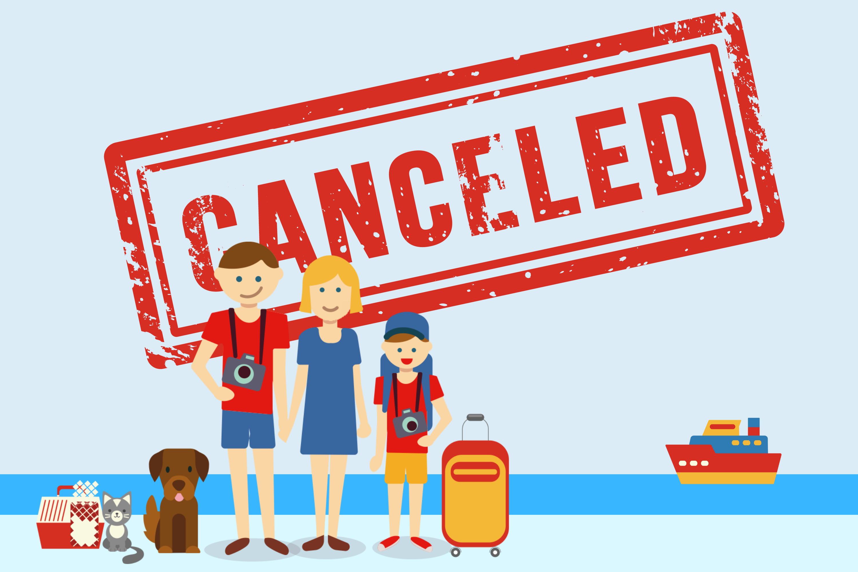 ¿Qué ocurre y qué hacer si... se cancela mi salida?