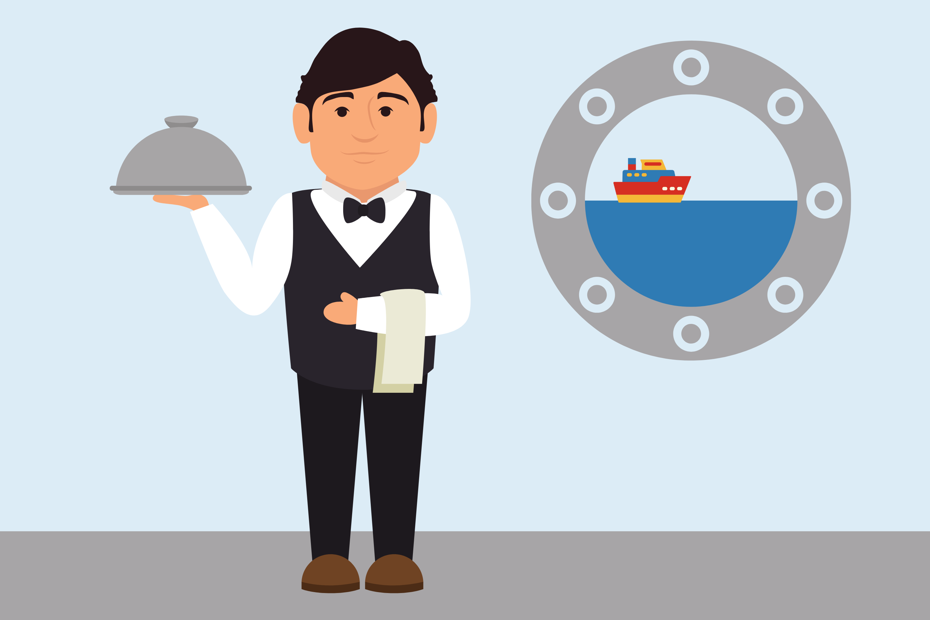 Restauración a bordo: no sólo self-service