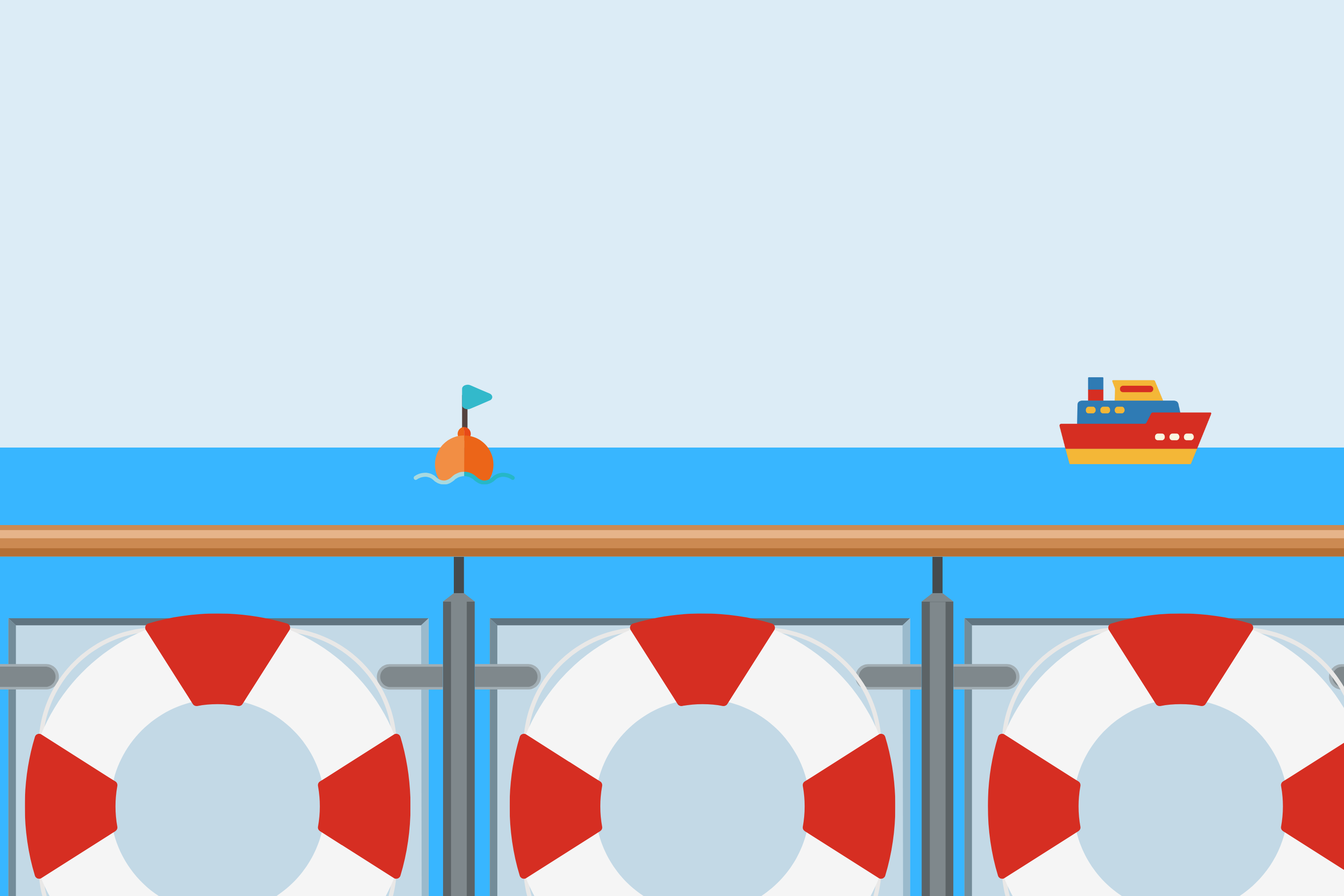 Seguridad a bordo, cuáles son las dotaciones y las medidas obligatorias en los barcos del Mediterráneo